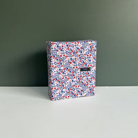 Paquet cadeau M moyen bleu Limoges pliage petite boite cadeau