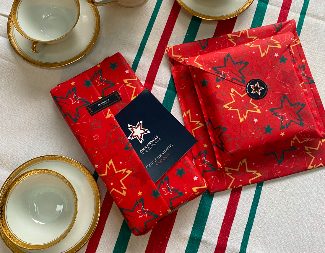 Pack Noël - 3 emballages cadeaux