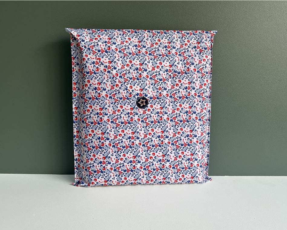 Grande pochette cadeau réutilisable taille L détail de l&
