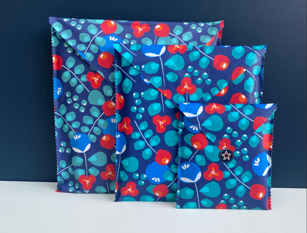 TRIO 3 pochettes d’emballage cadeau