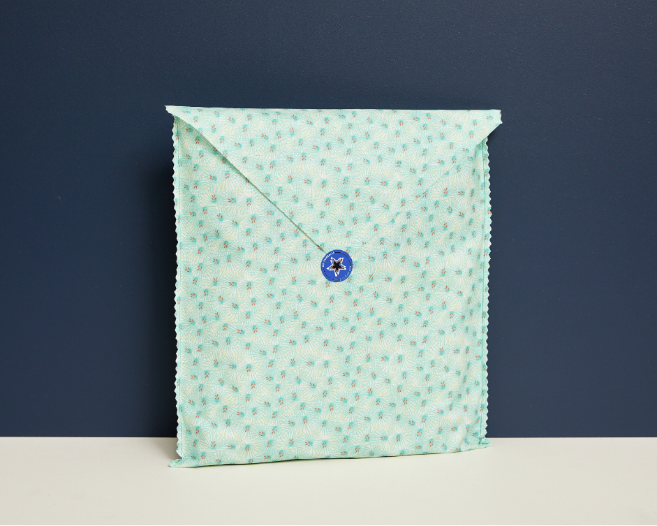 Pochette cadeau reutilisable taille M détail de l&